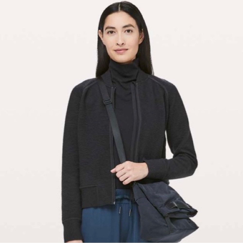 LULULEMON RIBBED ON REPRAT BOMBER